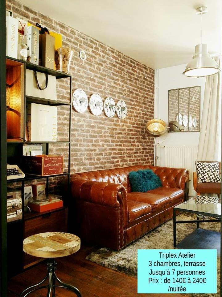 Les Appartements De Champagne Remeš Exteriér fotografie